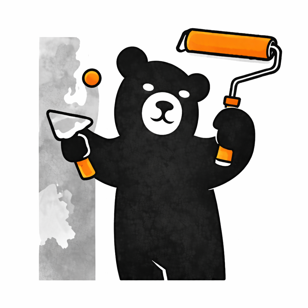 Drywall repair and painting icon